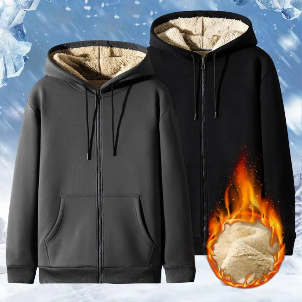Gilet Sans Manches Polaire Pour Homme - Sweat à Capuche Avec Fermeture éclair, Poche Avant, Léger Et Confortable