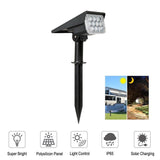 Lot de 2 <br> Projecteurs LED Solaires
