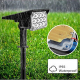 Lot de 2 <br> Projecteurs LED Solaires