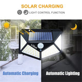 Lampe solaire extérieur - Système PIR