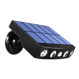 Lampe puissante solaire rotative
