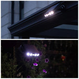 Lampe puissante solaire rotative