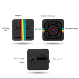 Mini caméra discrète + carte SD 16 Go