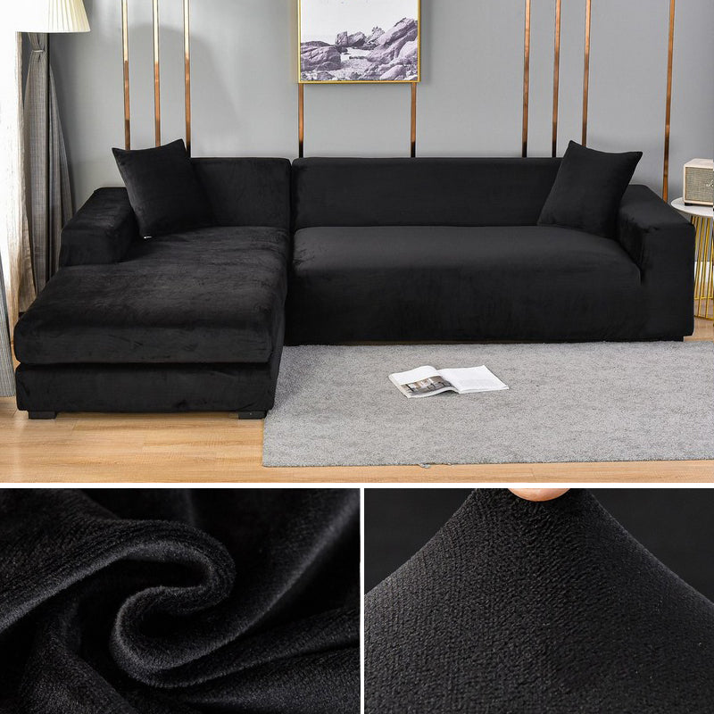 Housse de canapé en velours