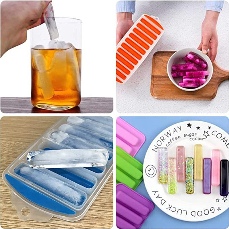 IceTwist - Bac à Glaçons Allongés pour Bouteilles