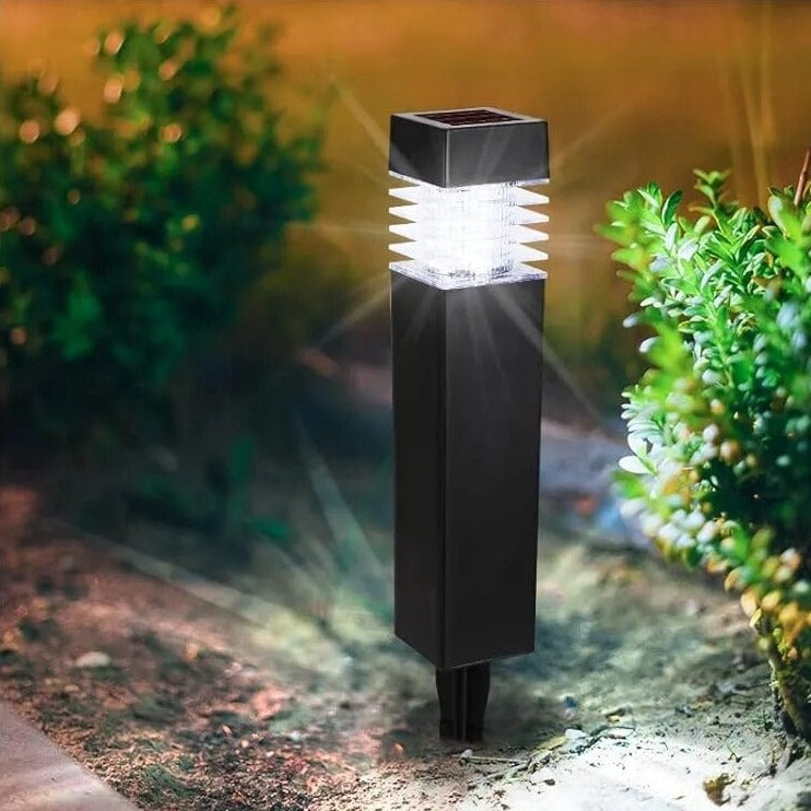 Lampes LED à énergie solaire étanches pour le jardin [Lot de 2]