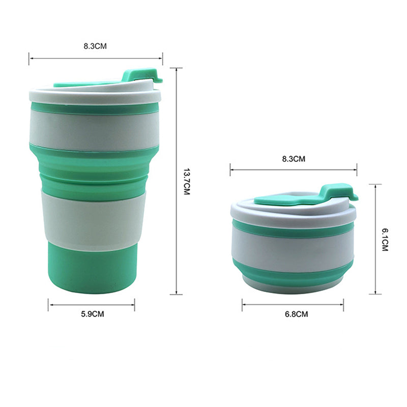 Lot de 2 Tasses à café pliables