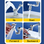 Extension rotative universelle pour robinet