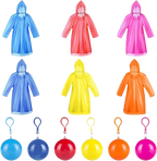 Lot de 2 Ponchos de Pluie + Housse Porte Clé