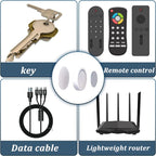 12 Supports magnétiques de télécommandes