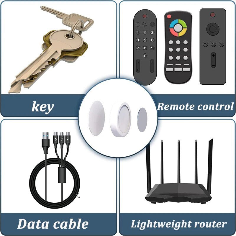 12 Supports magnétiques de télécommandes