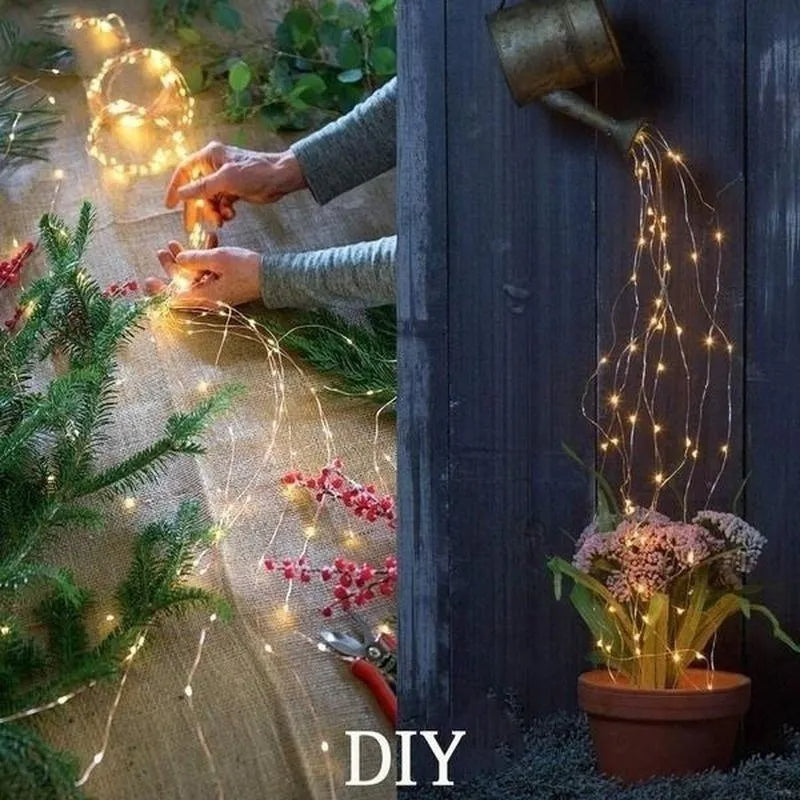 Lanterne arrosoir solaire pour jardin extérieur