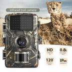 Caméra animalière sans fil photos et vidéos + Carte SD 32Gb