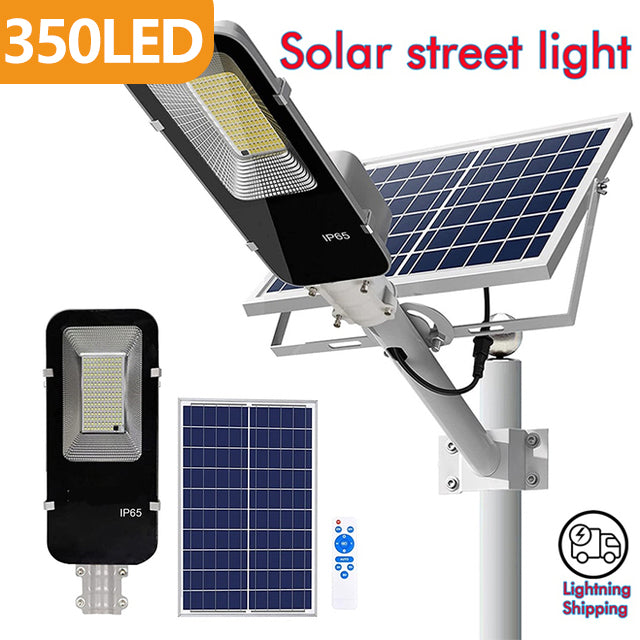 Réverbère solaire LED 200W avec télécommande