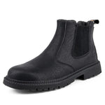 Bottines de sécurité en cuir - Acier renforcé