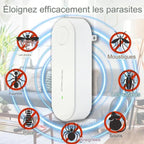 UltraBuzz - Répulsif à Ultrason Anti Moustiques - Lot de 2