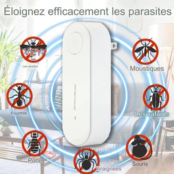 UltraBuzz - Répulsif à Ultrason Anti Moustiques - Lot de 2
