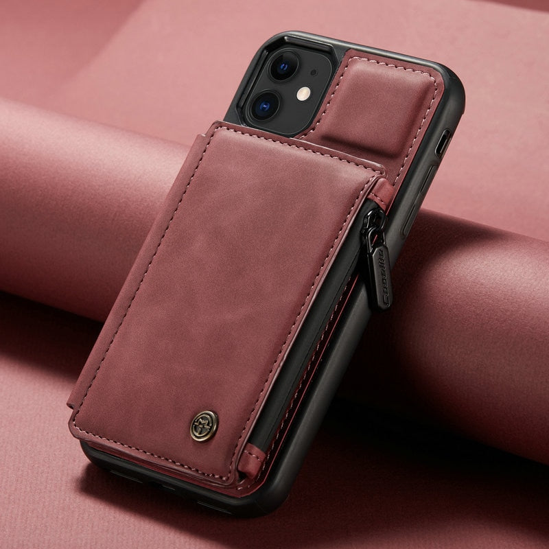 Coque portefeuille pour IPhone - Protection anti-piratage