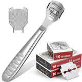 Rasoir anti callosités + 50 lames OFFERTES