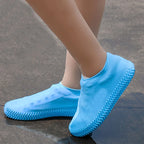 Lot de 2 Sur-chaussures en Silicone Imperméables
