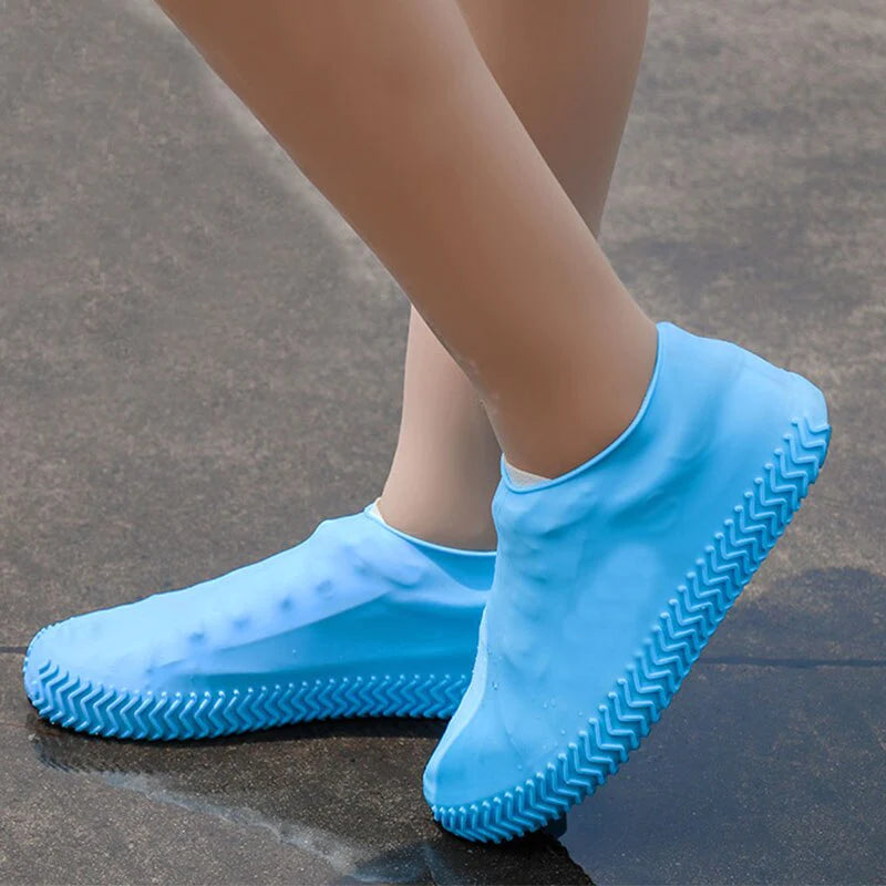 Lot de 2 Sur-chaussures en Silicone Imperméables