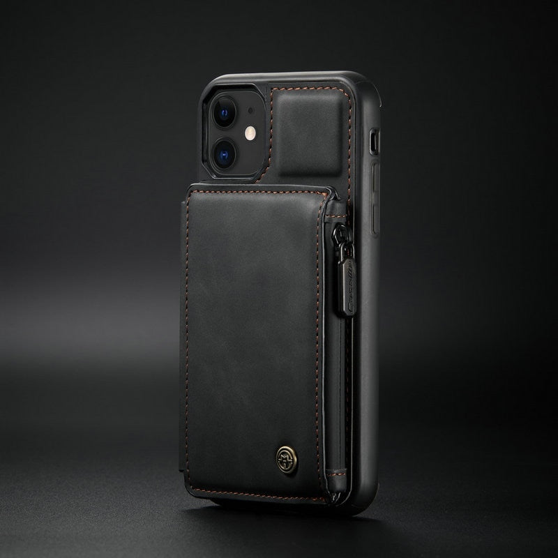 Coque portefeuille pour IPhone - Protection anti-piratage