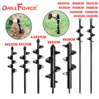 Mèche Tarière Spirale pour Perceuse Jardin — Plantation, Bulbes & Trous