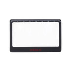 Mini loupe carte ultra-fine avec règle 1 ACHETÉ = 1 OFFERTE