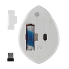 Souris Sans Fil Hamster 2,4 GHz – Mini Souris Ergonomique 1200 DPI pour PC et Portable