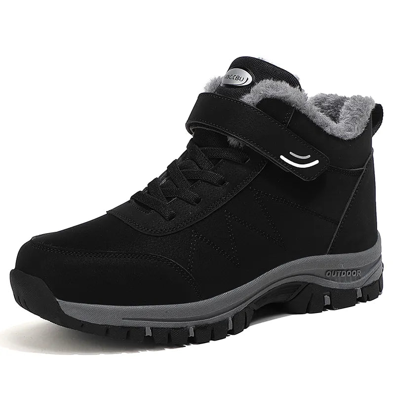Bottines Fourrées Unisexes - Velcro Réglable