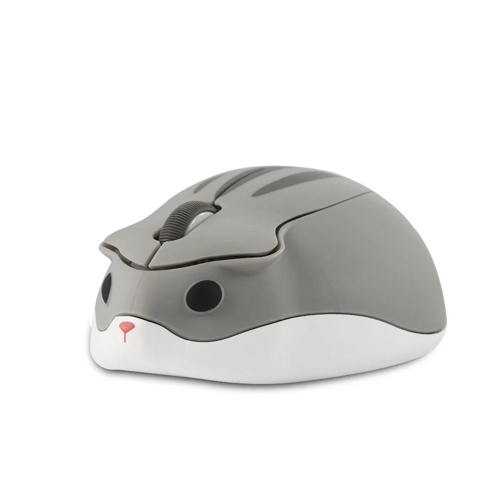 2.4GHz Hamster Wireless Mouse – Mini Ergonomic 1200 DPI Mouse for PC and Laptop