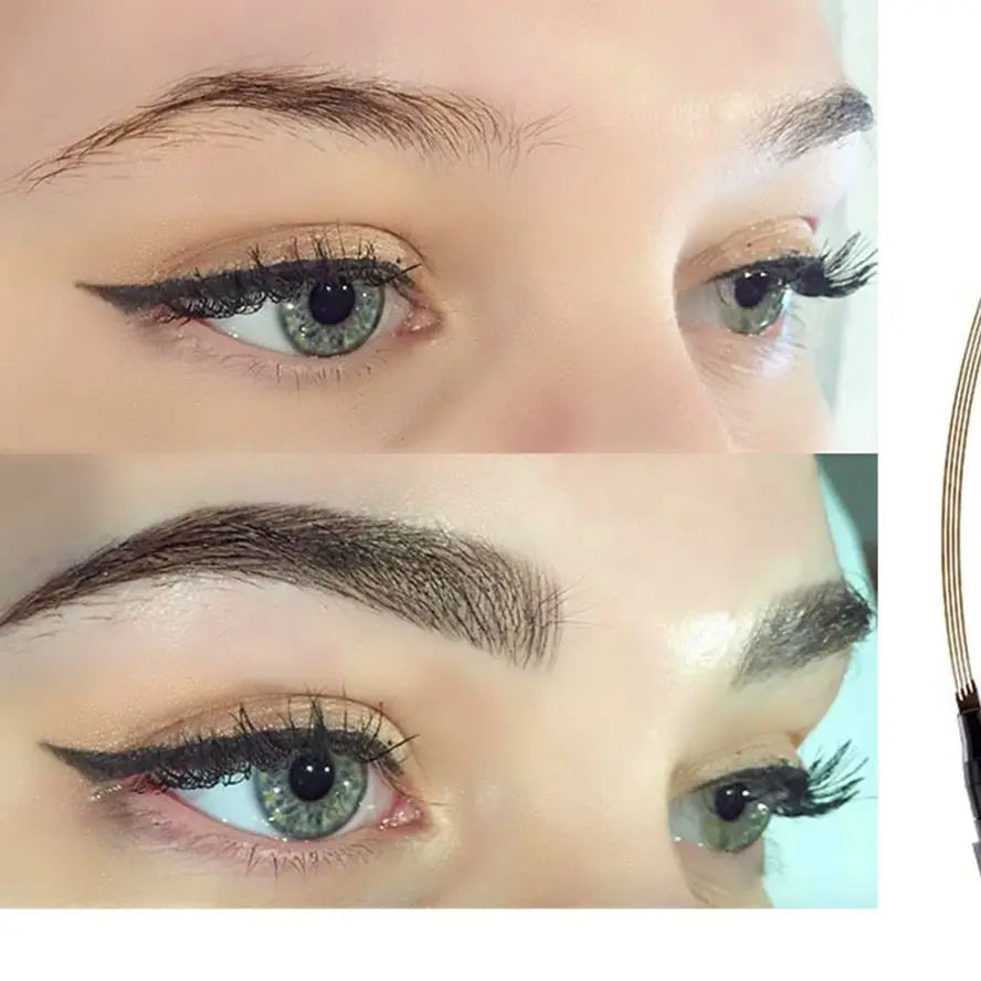 BROW PEN - Stylo feutre à sourcils 4 pointes précises - 1 ACHETÉ = 1 OFFERT