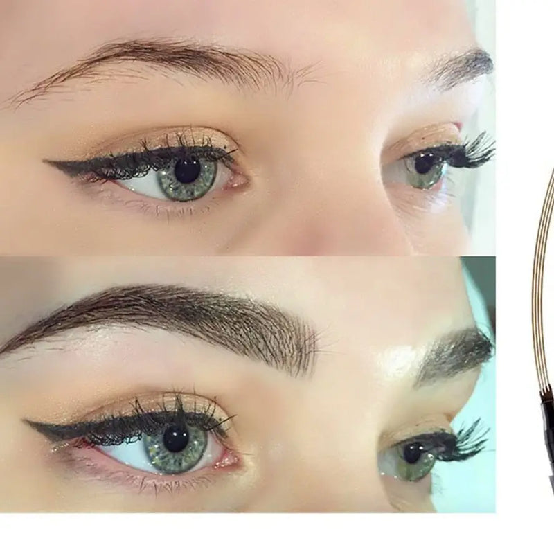 BROW PEN - Stylo feutre à sourcils 4 pointes précises - 1 ACHETÉ = 1 OFFERT