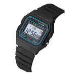 Montre digital bracelet en acier inoxydable - Modèle Mixte