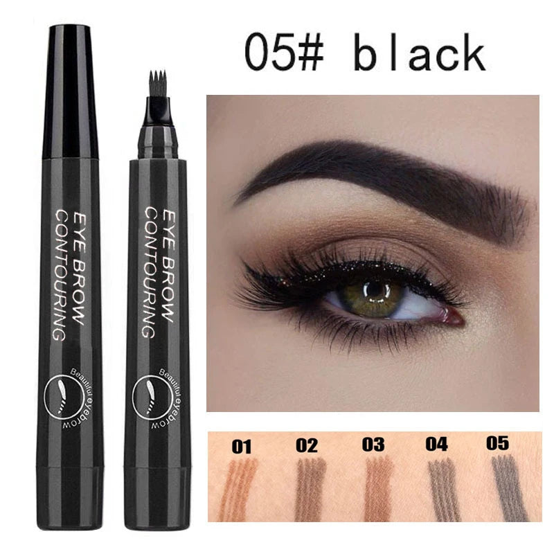 BROW PEN - Stylo feutre à sourcils 4 pointes précises - 1 ACHETÉ = 1 OFFERT