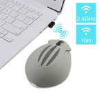 Souris Sans Fil Hamster 2,4 GHz – Mini Souris Ergonomique 1200 DPI pour PC et Portable