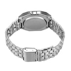 Montre digital bracelet en acier inoxydable - Modèle Mixte