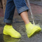 Lot de 2 Sur-chaussures en Silicone Imperméables