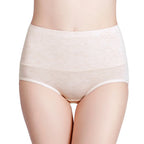 Lot de 3 Culottes Taille Haute en Coton Respirant