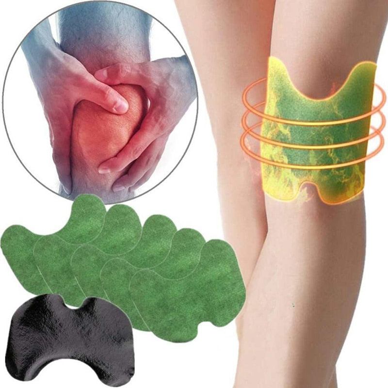 Lot de 20 Patchs genoux anti inflammatoires aux plantes