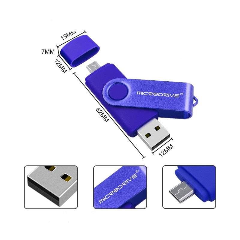 UltraLink : Clé USB 3-en-1 avec USB-C, USB et Lightning