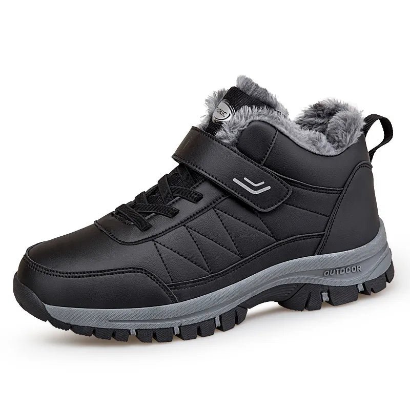 Bottines Fourrées Unisexes - Velcro Réglable