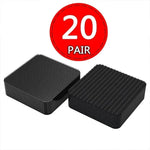 Lot de 20 paires de Scratchs autocollants universels
