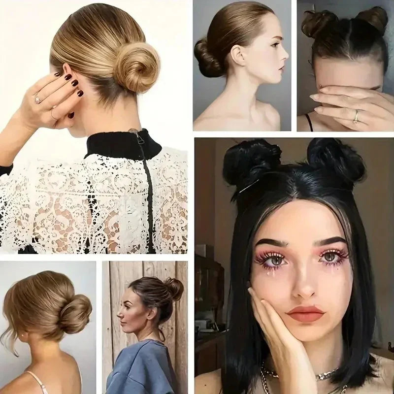 Chouchou Effet Faux Chignon Élégant