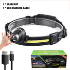 Lampe Frontale LED 270° Ultra Puissante