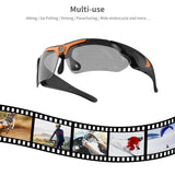 Lunettes de cyclisme caméra HD 1080P intégrée