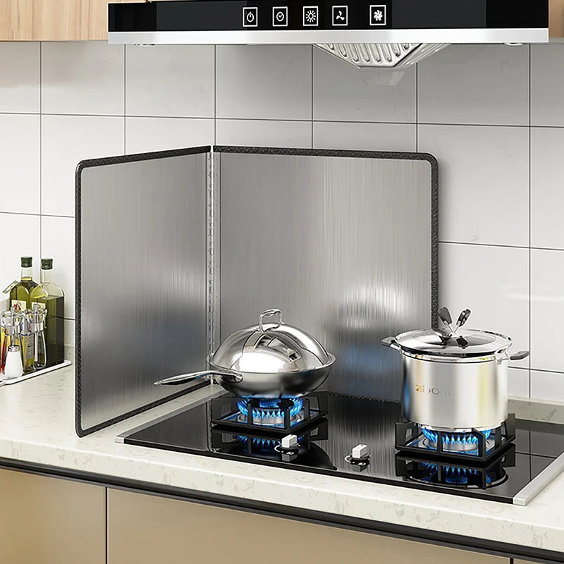 Protection de Cuisine Anti-Éclaboussures d’Huile – Anti-Graisse pour Poêle, Friture & Plaque de Cuisson