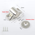 Loquet magnétique en alliage de zinc pour porte d'armoire [lot de 2]