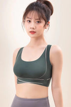 Brassière de sport maintien extrème - Bandes croisées avant