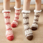 Chaussettes chaudes en laine pour l'hiver spécial Noël